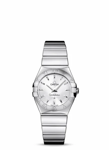 Omega Constellation Quartz 27 Polished Stainless Steel / Silver 123.10.27.60.02.002 (12310276002002)
